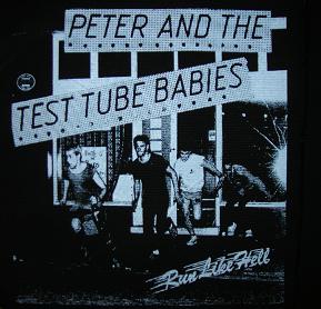 PETER AND THE TEST TUBE BABIES - Run - Back Patch